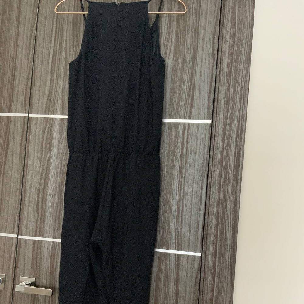 Joie Black spaghetti strap jumpsuit size s nwt